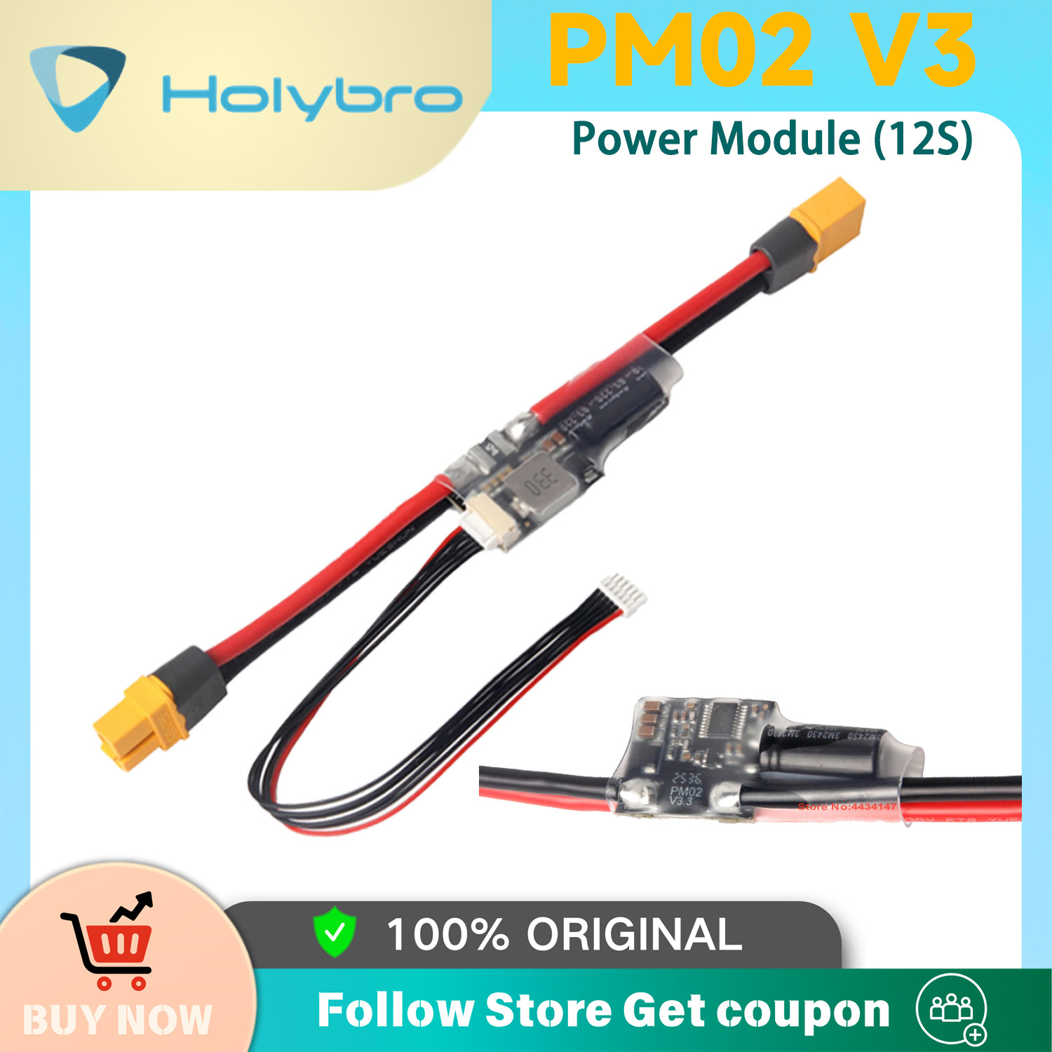 홀리브로 PM02D 파워 모듈 2S-12S PX4 아르 - Drone Kit Hexacopter 리뷰 및 가격