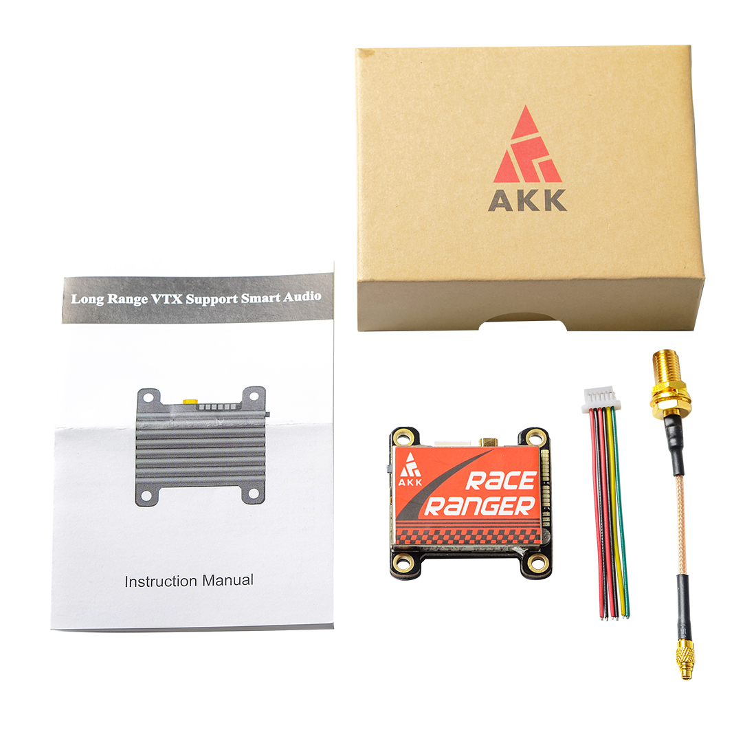 AKK 레이스 레인저 LX 5.8G 장거리 송신기 VT - Drone Kit Vtol 리뷰 및 가격